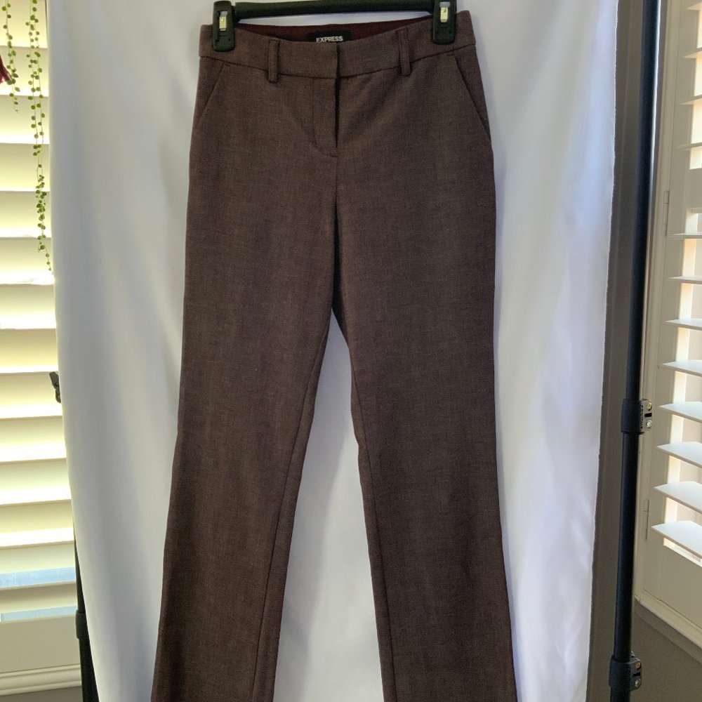 Womens Wine Colored Slacks